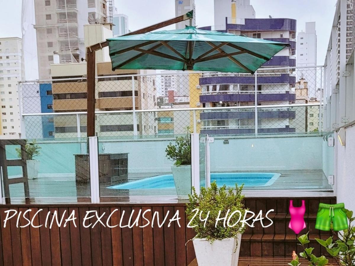 Ferienwohnung Cobertura Com Piscina Privativa Balneário Camboriú Exterior foto