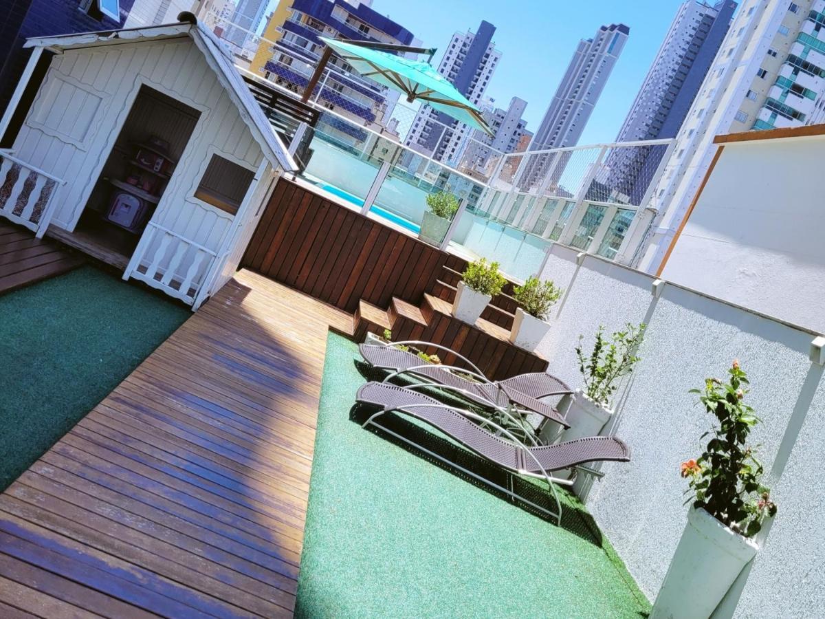 Ferienwohnung Cobertura Com Piscina Privativa Balneário Camboriú Exterior foto